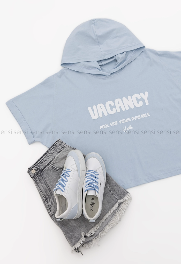 تیشرت باکسی کلاه دار ونشی کد1005915